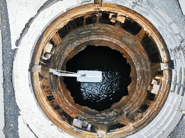 金坛区水位检测井