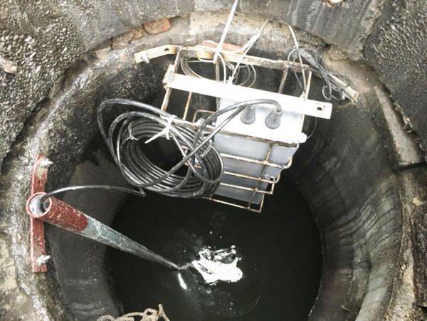 金坛区水位检测井